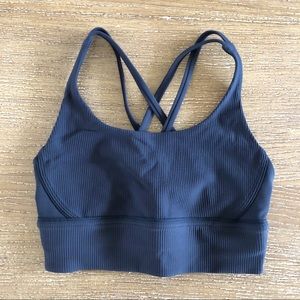 Lululemon Black Energy Bra Size 6